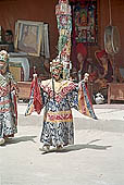 Ladakh - Cham masks dances at Phyang monastery 